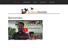 Tablet Screenshot of d-wellnessinstitute.com